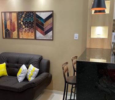 Fatima Apartment | 207 apto 2qtos Lindo com garagem 3km da COP 30 e 2km da Basilica Santuario facil acesso aos principais pontos turisticos