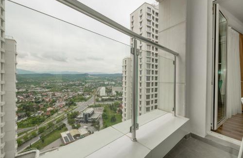 Skopje Region Apartment | 29th Floor - Skyline Serenity & Spa - Exclusive Suite