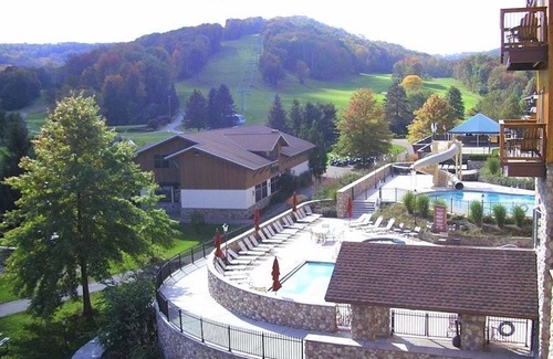 Ellicottville Condo | 2BR 2 FB Tamarack Club Resort at Holiday Valley Condo Ski In/Out Sleeps 8