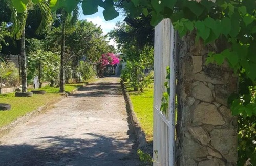 Buccoo Apartment | 2BR 2BTH Apt w patio & garden 3 mins walk to beach boardwalk shops & restaurants