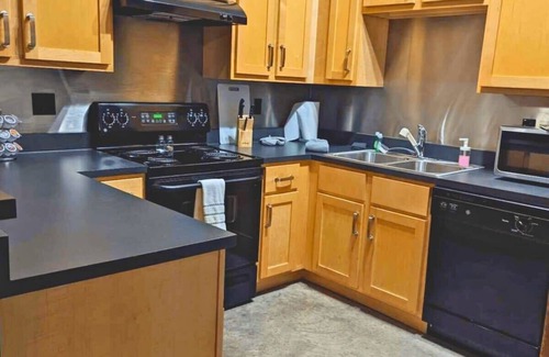 Downtown St. Louis Apartment | 2BR with W&D Mins To Busch Stadium STLDowntown