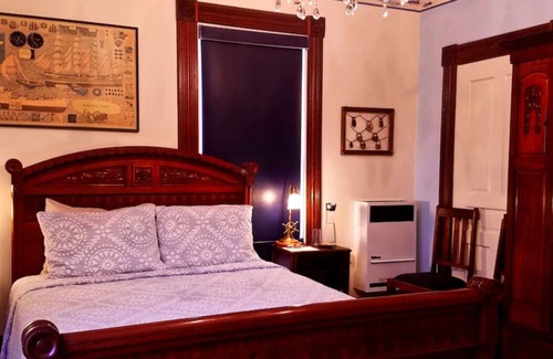 Moss Landing Cabin | 2nd Floor(upstairs/Level 01)- Historic House - Fireplace