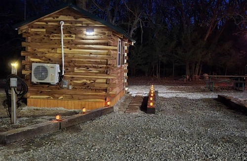 Neal Cabin | #3 - Amish Built Log Cabin Fishing Hunting Camping Cabin