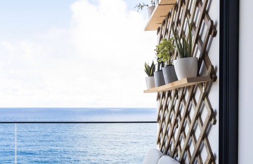 Praia Apartment | 3 bdr aprt, stunning seaview, rooftop pool - LCGR