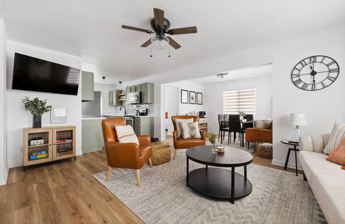 Rapid City House | 3 Bed 2 Bath, Golf Course and Fully Fenced Yard!