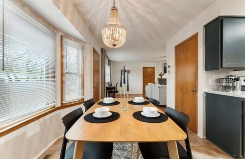 Wichita House | 3 Bed 2 Bath Home w/2 Car Garage & Fitness Room