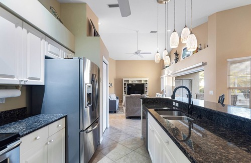 Falcons Glen House | 3 BEDROOM 2 BATH POOL HOME WITH TRANSFERABLE PLAYERS CLUB & SPA AT LELY RESORT!