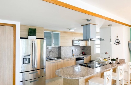 Villas Del Mar Condo | 3-bedroom 3- Bath Beachfront Paradise apt in amazing Playa Juan Dolio with WiFi