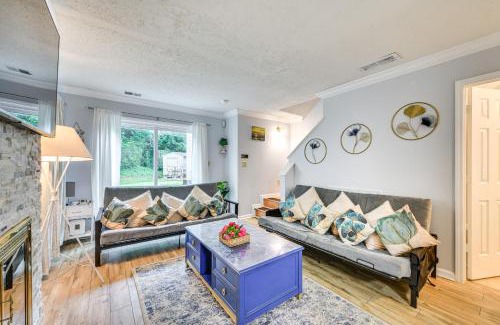 Sheffield Park House | 3 Mi to Bojangles Coliseum Townhome with Patio!