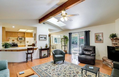 Chico House | ~ 3 Mi to Dtwn & Chico State: NorCal Escape!