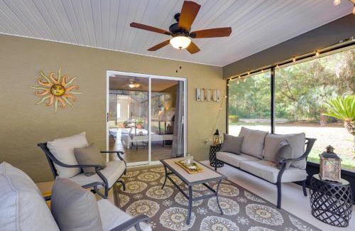 Citrus Springs House | 3 Mi to Dunnellon Historic District Home with Lanai