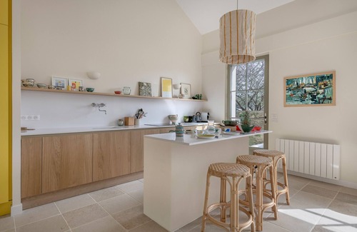 Batz-sur-Mer Ski Chalet | 300m from the marshes - 950m from the beach