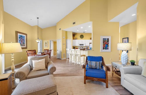 Fort Morgan Condo | 302W ~ Vibrant 2BR/2BA top floor beachfront condo