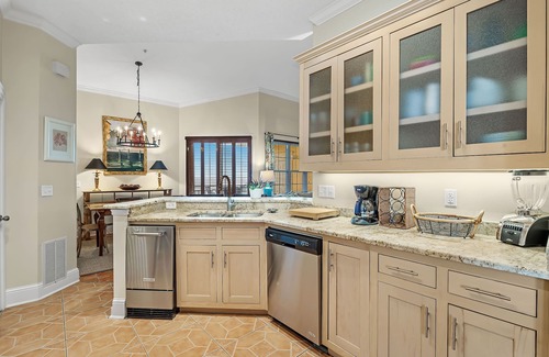 Fort Morgan Condo | 305E ~ Caribbean 2BR/2BA condo with Gulf view