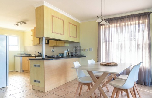 Jeffreys Bay Apartment | 350 metre from beach. 2-bedroom, 2-bathroom ground floor apt with patio & braai