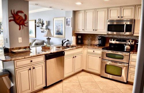 Briarcliffe Acres Condo | 3BR/2BA Oceanfront- Gorgeous Southern View-Gorgeous Kitchen & Baths-Book Early!