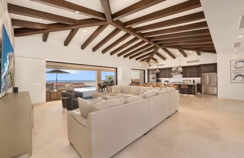 Los Cabos Villa | 4 BDR Villa, Ocean & Golf View, Private Pool & Jacuzzi. Golf Cart for 6 Included