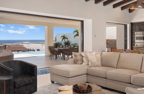 Los Cabos Villa | 4 BDR Villa, Ocean & Golf View, Private Pool & Jacuzzi. Golf Cart for 6 Included