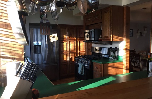 La Porte House | 4 bedroom 2800 sq ft. Best view of the Lake! Swim from the yard.