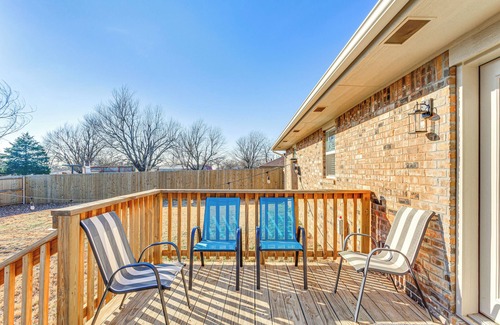 Guthrie House | 4 Mi to Dtwn Guthrie: Family Home w/Fire Pit!