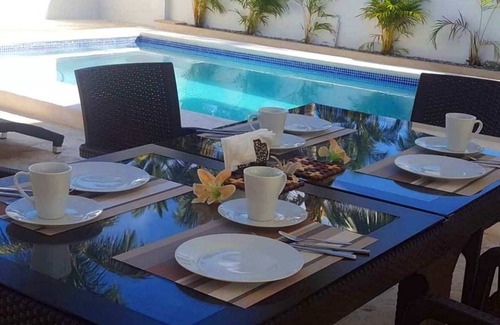 Cabarete Villa | 4BD oceanfront villa with pool, right on a long stretch of sandy beach