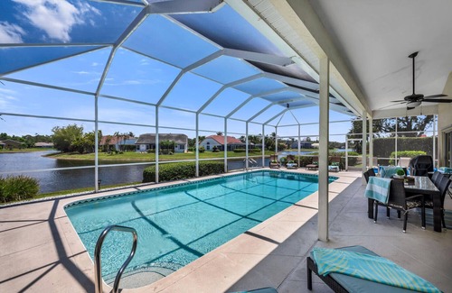 Crown Pointe House | 4BR+Den Lake-View Home with Private Pool in Charming Crown Pointe!