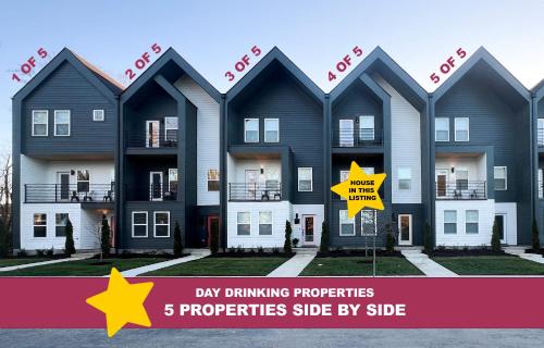 Donelson House | 5 Min To Broadway Game Air Hockey Parking