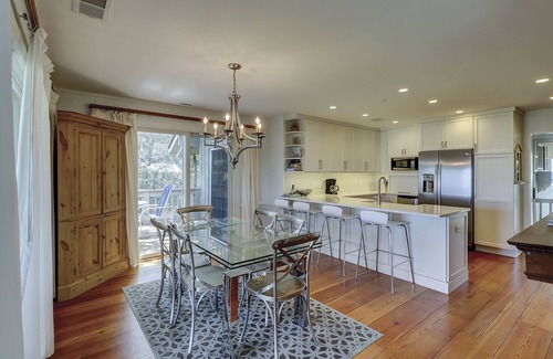 Beach Lagoon House | 5 S. Beach Lagoon-Oceanfront Southern Charm, Pool, Play Area & Screened Porch