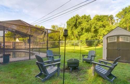 Clearwater House | 6 Mi to Clearwater Beach Home with Furnished Lanai