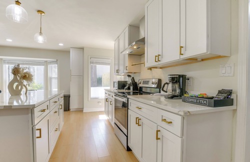 Durham Cottage | 7 Mi to Dtwn Durham: Home w/Hot Tub & Game Room!