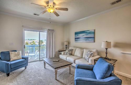 Carolina Forest Apartment | 7 Mi to Myrtle Beach Boardwalk Condo with Balcony!