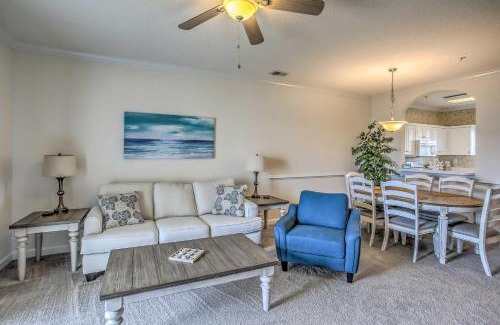 Carolina Forest Apartment | 7 Mi to Myrtle Beach Boardwalk Condo with Balcony!