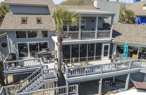 North Forest Beach House | 8 Wanderer - Oceanfront Home off North Forest w/pool & hot tub. Dog Friendly!