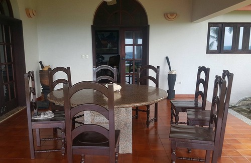 Playa Chiquita Villa | 8BD Colonial Oceanfront Villa with private pool/garden/billiard