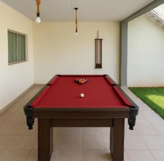 Jardim Paraiso House | a Casa Paradisiaca lll Luxo Com Sinuca e Lavanderia com Roupa de Cama e Toalhas