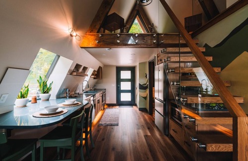 New Philadelphia Cabin | A-Frame Cabin on 95-acres with 2 private lakes