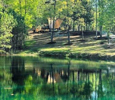 Rosa House | A-frame Retreat On Private Pond
