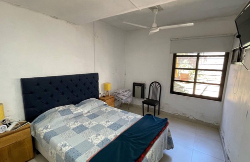 Cordoba House | A great room with a comfortable bathroom with hot tub