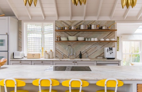 Deal House | A luxurious waters-edge holiday home by the sea sleeping 11 right on the beach