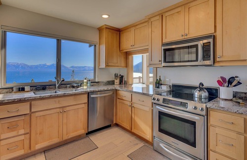 Meeks Bay Cabin | A Panoramic Lake Tahoe Retreat: 3-bedroom cabin with AC in fabulous Meeks Bay