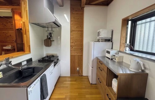 Amagase Onsen House | A private villa with a sauna and a hot spring dire/Hita Ōita