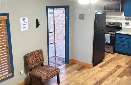 Biggs Field House | A secure location with a lot of backyard