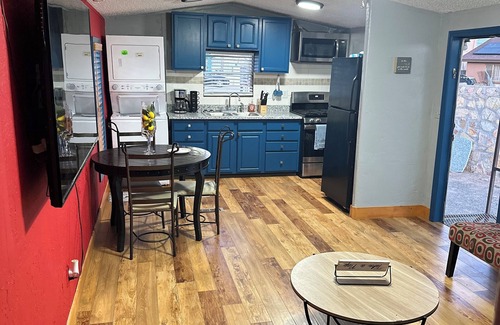 Biggs Field House | A secure location with a lot of backyard