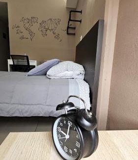 Cuautitlan Izcalli Apartment | A01 Premium Mini Suite WHITE Cocina Terraza Companies Work Teams 1-2 PAX