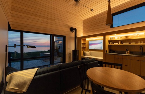 Inverness County Cottage | Accessible Luxury Cottage with Stunning Views, Private Hot Tub, Private Path to Beach