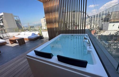 Beirut Apartment | Achrafieh Rooftop 1-BR with Jacuzzi