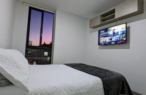 Santa Fe Apartment | Acogedor Apartaestudio Amoblado Centro Internacional, Bogotá