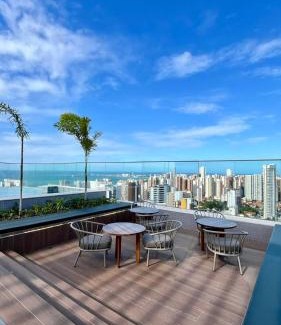 Meireles Apartment | Acorde com o Sol de Fortaleza Studio Charmoso no Meireles