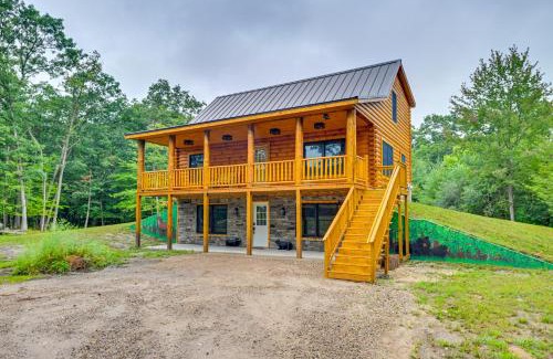 Adams House | Adams Cabin with Game Room and Fire Pit