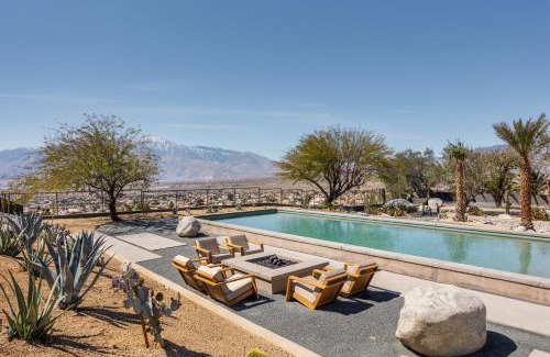 Desert Hot Springs House | Addendum Estate - 2 Pools, Panoramic Views & Luxe Privacy for Groups